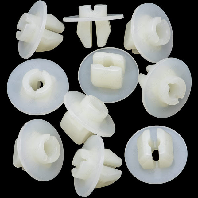Rexka 10pcs Bumper Cover Cowl Grille Headlight Mounting Grommet Nylon Retainer Nut for Toyota Lexus