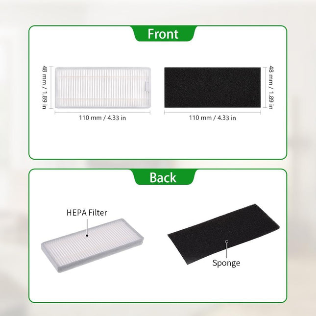 Replacement ilters Compatible with euy RoboVac 11S 15T 30 30C 15C 12 25C 35C Robot Vacuums Parts – product detail