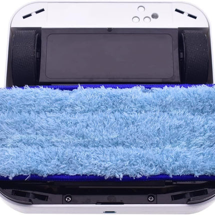 Replacement Washable & Reusable Wet Mopping Pad Compatible with iRobot Braava Jet 240, 241, 244, 245, 250 Robot Mops, Blue, 6-Pack.