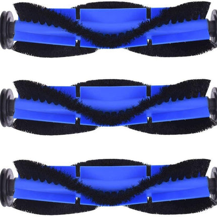 Replacement Rolling Brushes Rollers Compatible with euy RoboVac 11S, 15T, 30, 30C, 15C, 12, 25C, 35C, 11S Max, 15C Max, G20, G30, G30 Edge, Robot Vacuums Parts, 3-Pack.