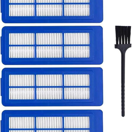 Replacement ilters Compatible with euy RoboVac 11S Max, 30C Max, G30, G30 Edge/Hybrid/Verge, G10, G20, Robot Vacuum Parts Accessories, 4-Pack.