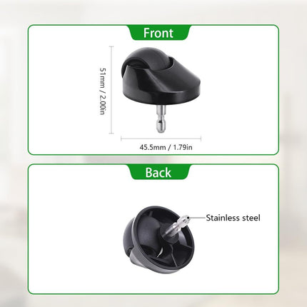 Replacement Part Caster ront Wheel Compatible with All iRobot Roomba 500, 600, 700, 800, 900, e, i, & j Series Robot Vacuum and Mop, 2-Pack.