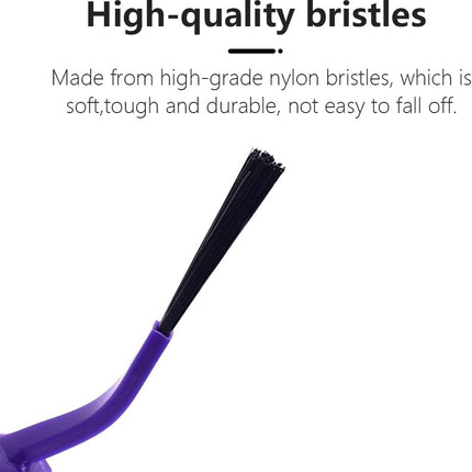 Replacement Side Brushes Compatible with euy RoboVac X8, X8 Hybrid, Robot Vacuum and Mop Cleaners Spare Parts Accessories, 9-Pack.