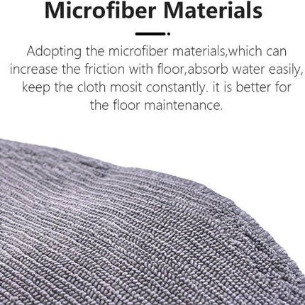 Washable Mopping Cloth Compatible with euy RoboVac X8 Hybrid Robot Vacuum and Mop Cleaners Spare Replacement Parts Accessories, 6-Pack.