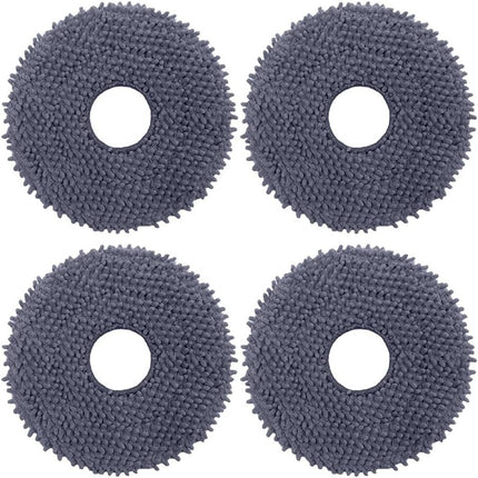 Replacement Mopping Pads Compatible with  Q Revo, Qrevo MaxV/S/Pro/Master/Slim/Edge/Curv/S5V/2R3W, QV 35A, QV 35S, Saros 10R Robot Vacuums Parts Accessories, 4-Pack.
