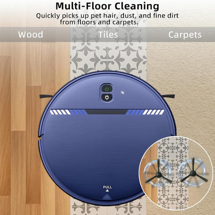 Replacement Parts or MAMNV BR151, or ZCWA BR151, or MANVINS G20, or Kilgone G20, or ONSON BR151, or MANVN BR151, or ZC WAS BR151, or iMartine BR151 Robot Vacuum,6 Side Brush,4 Mop Pad,4 ilter