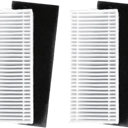 2 Pcs ilter Replacement or iHome Nova S1 Pro, iHRVS1PRO-3BLK, iHRVS1-3BLKS, iHRV9-BLKS Robotic Vacuum Cleaner Parts