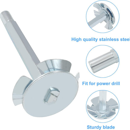 Biaungdo 2 Inch Plumbing PVC Pipe Reamer Cutter, PVC Pipe Fitting Socket Saver Pipe Reamer Tool for Removing SCH 40 from Hub, Fits 1/2 Inch Speed Power Drill