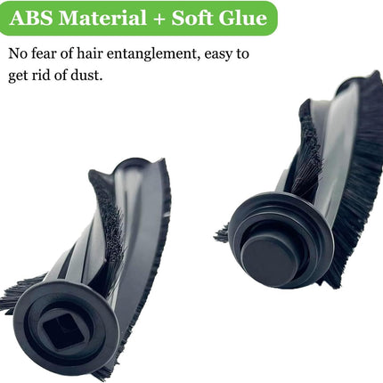 Main Roller Brush or Shark ION AV753 AV752 AV751 R85 RV850 S86 S87 S88 R71 R72 R75 RV761 RV771 RV871 ION Robot Vacuum Cleaner Replacement Accessories