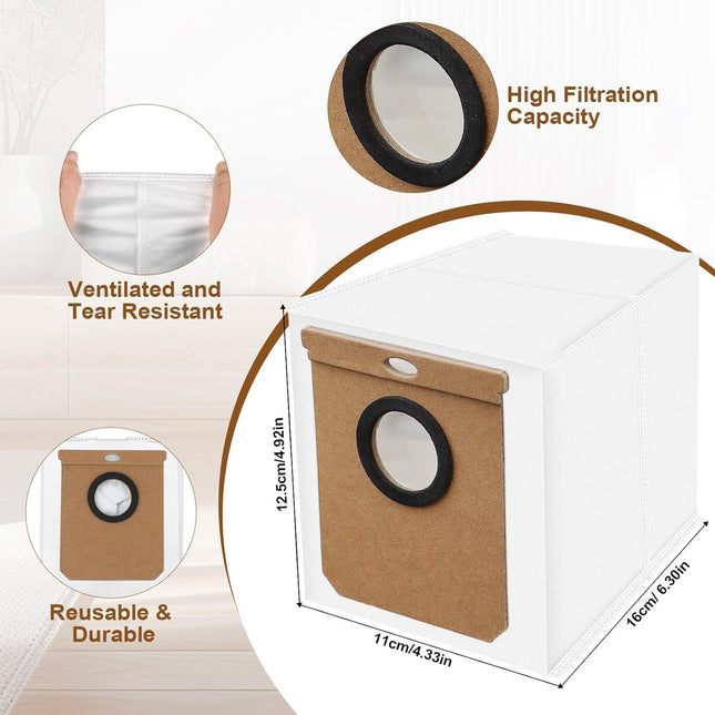 8 Pack Dust Bag or Euy L50 SES L60 SES Series Robot Vacuum Cleaner with – product detail