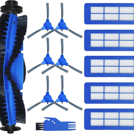 Spare Accessories Compatible or euy 11S Max, 30C Max, 15C Max, Robotic Vacuum Replacements: 1 Roller Brush 6 Side Brushes 5 Unibody ilter 𝙉𝙊𝙏 𝙛𝙤𝙧 𝟏𝟏𝐒 or 𝗚𝟯𝟬