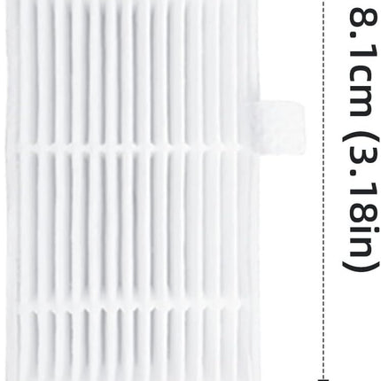 Replacement Parts or MAMNV BR150 BR151 BR152 BR153 BR154 also it ZCWA, GTTVO, ONSON, SHELIKI Robotic Cleaners: 4 Side Brushes, 4 HEPA ilters, 2 Mop Pads