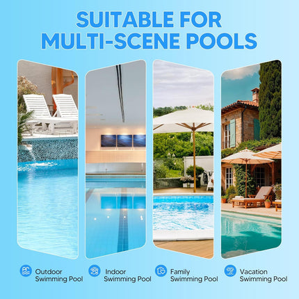 Pool Butterly Clips V-Clips Attachment Clips Replacement or Pool Spa Brush Lea Rake Lea Skimmer (24 Pack)