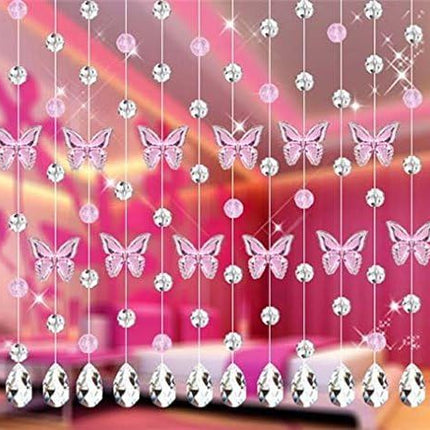 20Pcs Chandelier Crystals, Clear Teardrop Crystal Chandelier Pendants Parts Beads, Hanging Crystals or Chandeliers (38mm, Clear)
