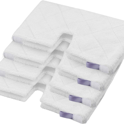 S3501 S3601 Steam Mop Replacement Pads Compatible with Shark Steam Pocket Mop, Vacmop Replacement Pads or Shark Steamer Pads S3500 Series S3501 S3601 S3550 S3601D S3901 S3801 S3801CO, White