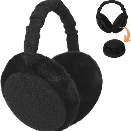 Premium Earmus or Women Winter oldable & Adjustable Ear Warmers Thermal Ear Covers