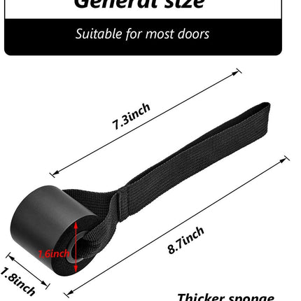 4 Pieces Door Resistance Bands Cable Door oam Exercise Training Strap or Workout itness