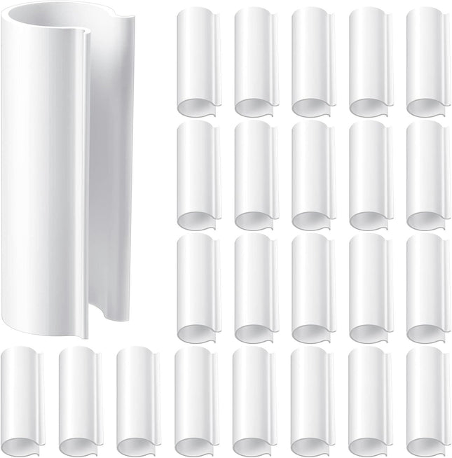 32 Pcs PVC Pipe Clips Pool Cover Clamps or Above Ground Pool Greenhouses Row Covers Garden (or 1/2 Inch PVC