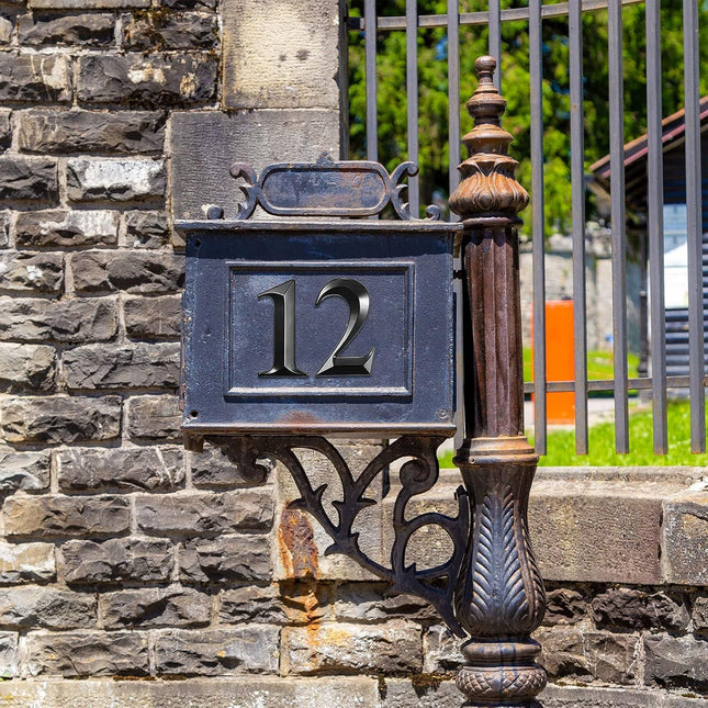 10 Pcs House Numbers 3D Door Mailbox Numbers 0-9 Sel Adhesive House Door Street Address Stickers (4 x 2.5 – product detail