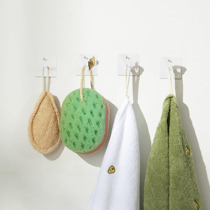 6 Pieces Clear Acrylic Hat Hooks or Wall Heavy Duty Wall Mounted Coat Clothes Towels Hook Sel Adhesive Jewelry Organizer Hanging Display Rack Seamless Stick or Home Bathroom Bedroom Oice