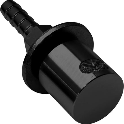 Biaungdo Black Fuel Tanks Remote Mount Vent Valve, 5/16 Inch Hose Barb Size Tank Vent Line Replacement Part
