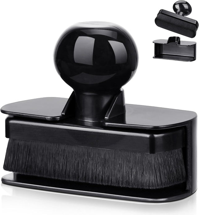 Car Tire Shine Applicator Large Vegan Tire Shine Brush V1259-DP01-E-490 in Black
