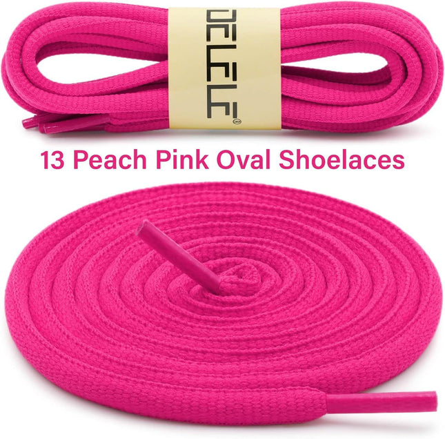Oval Athletic Shoelaces Thick 4MM Hal Round Shoe Laces Strings 2 Pair – product detail