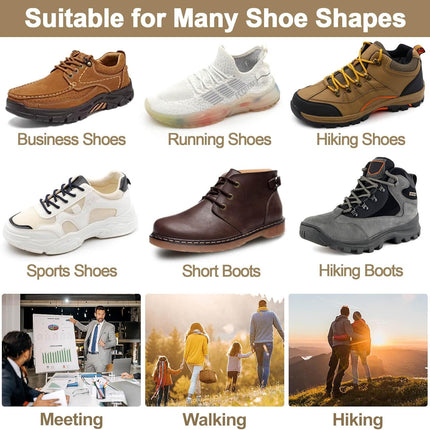 Round Braided Hiking Shoelaces: Work Climbing Shoe Laces or Boot 2 Pair