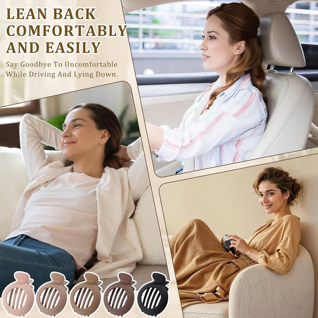 5Pcs lat Claw Hair Clips or Women with Thin & Thick hair Non-slip Round Jaw Clamp (L 3 W – product detail