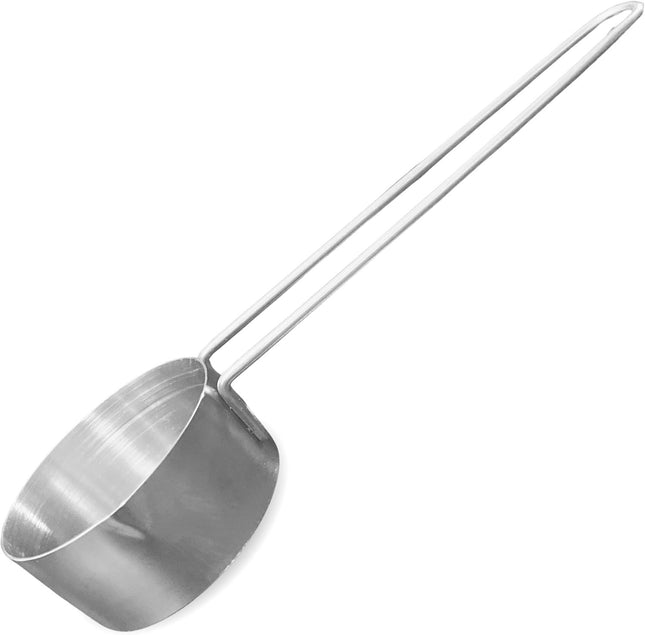 1/3 Cup Stainless Steel Measuring Cup Long 6 Wire Loop Handle and Pour Spout Sturdy V1259-DP01-E-572