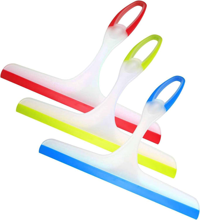 Shower Squeegee or Glass Doors 3pcs Bathroom Squeegee or Shower Cleaner Squeegee Window Cleaning