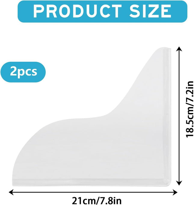 Bathroom Shower Splash Guard or Tub 2 Pcs Bathtub Water Guards Shower Water Guard or – product detail