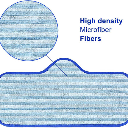 6 Pack Microiber Pads Compatible with Dupray Neat Steam Cleaner, Durable, Reusable and Machine Washable