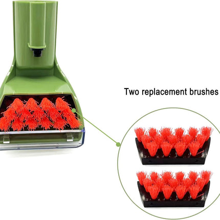 1400B Little Green 3" Tough Stain Brush Tool Replacement or Bissell Little-Green Upright & Portable Carpet Cleaners or 1400B 1425 3860 4075 1400W 1400 1844 2290A Series, 1 Brush, 2 Replacement Brush