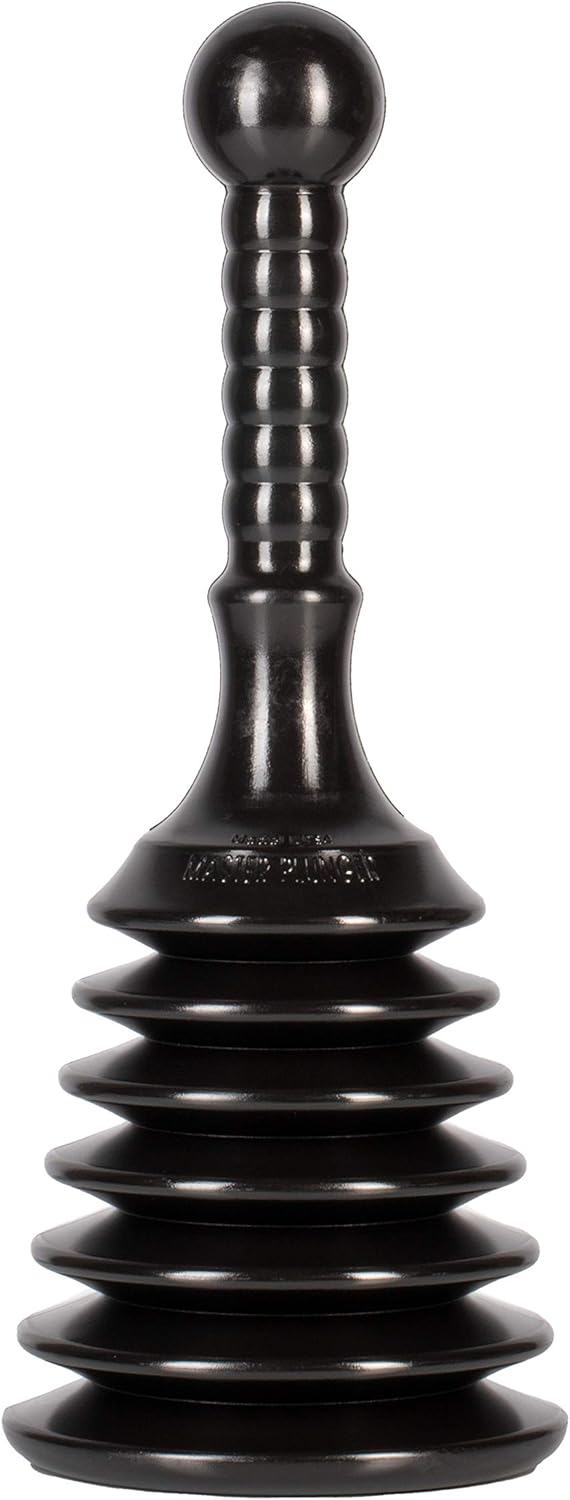 Master Plunger MPS4 Sink & Drain Plunger for Kitchen Sinks Bathroom Sinks Showers and Bathtubs.Small