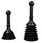 Master Plunger MPS4 Sink & Drain Plunger for Kitchen Sinks, Bathroom Sinks, Showers, and Bathtubs. Small and Strong Design with Large Bellows Commercial & Residential Use, Black