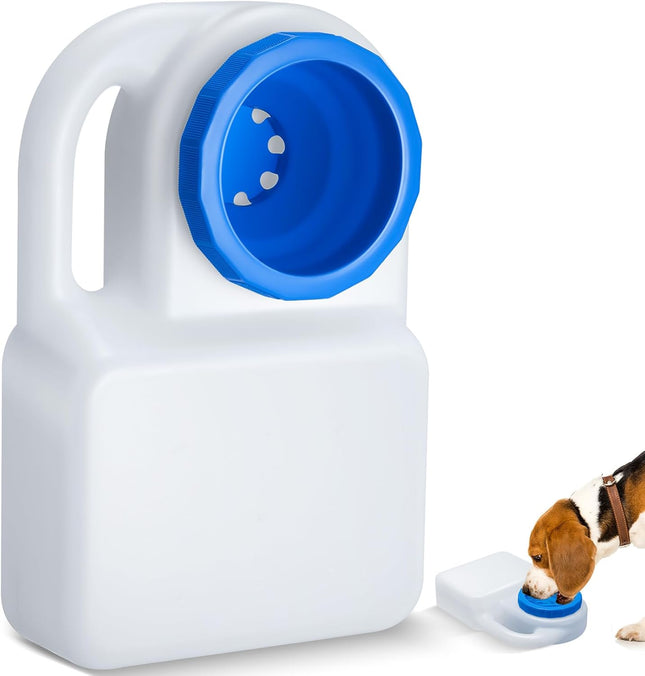 1 Pcs 3 Quart Dog Travel Water Bowl Portable Pet No Spill Water Bowl for Pet Dispenser for Small Large Dogs