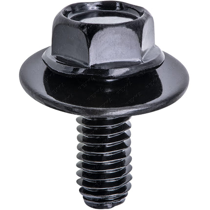 Rexka 30pcs M6-1.0 x 15mm Fender Liner Headlamp Assembly Screws Bolt for Mazda 9GG600616T Mazda 3 Mazda 6 Miata, MPV, MX-5 Miata, Protege, Protege5