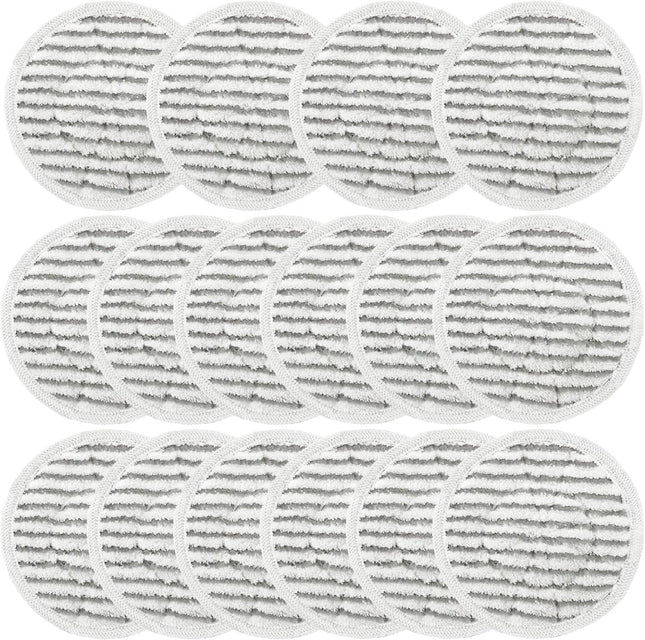 16 Pack S7001 Pads Replacement Steam Mop Pads or Shark S7001 S8201 S7201 S7000AMZ S8001 V1259-DP01-F-165