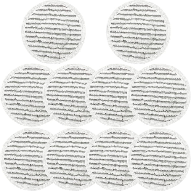 10 Pack S7001 Pads Replacement Steam Mop Pads or Shark S7001 S8201 S7000AMZ S8001 S7000 S7001TGT S7201 S7005 S7020 Series Steam Mop Pads Steam & Scrub All-in-One Scrubbing Mop Pads Part #: XKITP7000