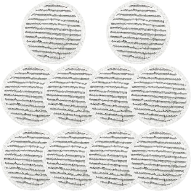 10 Pack S7001 Pads Replacement Steam Mop Pads or Shark S7001 S8201 S7000AMZ S8001 S7000 V1259-DP01-F-169