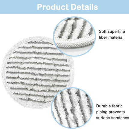 10 Pack S7001 Pads Replacement Steam Mop Pads or Shark S7001 S8201 S7000AMZ S8001 S7000 S7001TGT S7201 S7005 S7020 Series Steam Mop Pads Steam & Scrub All-in-One Scrubbing Mop Pads Part #: XKITP7000