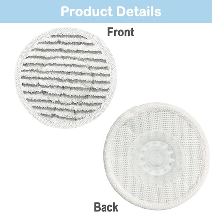 10 Pack S7001 Pads Replacement Steam Mop Pads or Shark S7001 S8201 S7000AMZ S8001 S7000 S7001TGT S7201 S7005 S7020 Series Steam Mop Pads Steam & Scrub All-in-One Scrubbing Mop Pads Part #: XKITP7000