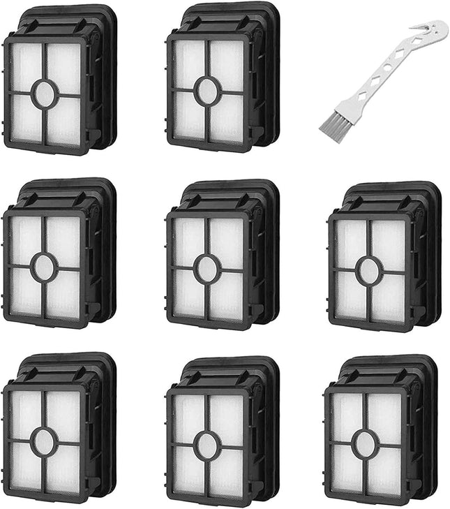 8 Pack 1866 Replacement ilters Compatible with Bissell Crosswave 1785 2306 2551 & 2554 CrossWave