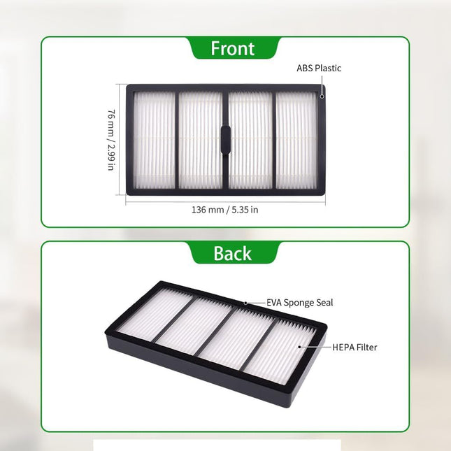 Replacement ilters Compatible with iRobot Roomba S Series S9 9150 S9 Plus Plus 9550 Robot Vacuums 8-Pack. – product detail