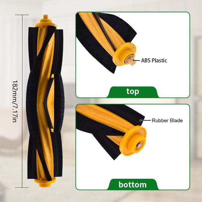 Brush Rollers Compatible with Ecovacs Deebot OZMO 920 950 T5 T8 aivi T9 N8 Pro X1 Turbo/Plus T10 Plus N10 – product detail