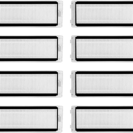 Replacement ilters Parts, Compatible with  Q Revo/Qrevo 2R3W, Robot Vacuums Cleaner Replacement Spare Parts Accessories, 8-pack.
