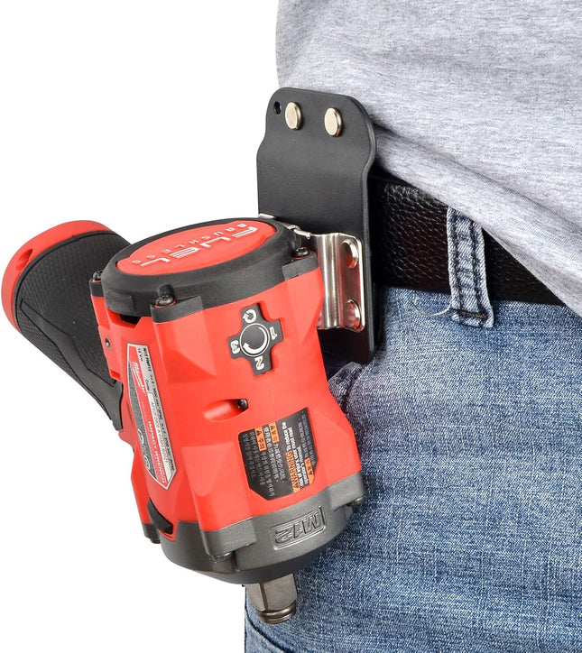 iGuerburn Drill Belt Holder & Hammer Holder Loop Clip on 2 Tool Belt for Impact Driver Drill Gun Nailer – product detail