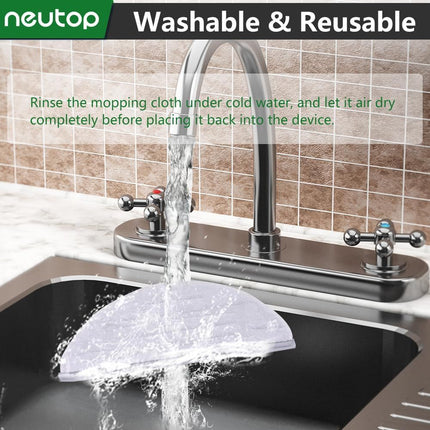 Mop Cloths Pads, Compatible with  S8, S8+, S7, S7+, S7 MaxV Plus/MaxV Ultra/Pro Ultra, Robot Vacuum Cleaners, Washable Spare Parts Accessories, 6-Pack.