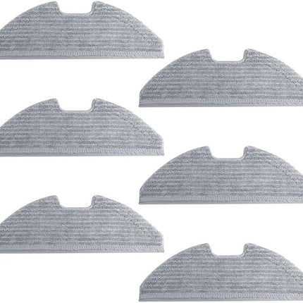 Replacement Washable Mopping Cloth Mop Pads Compatible with euy RoboVac G30/G20/G10 Hybrid, Robot Vacuums Accessory, 6-Pack.